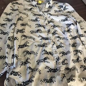 Presaman size medium blouse new without tags